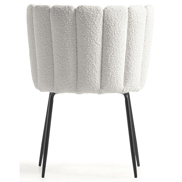 Стул La Forma Aniela CC2025J33 Белый букле-12