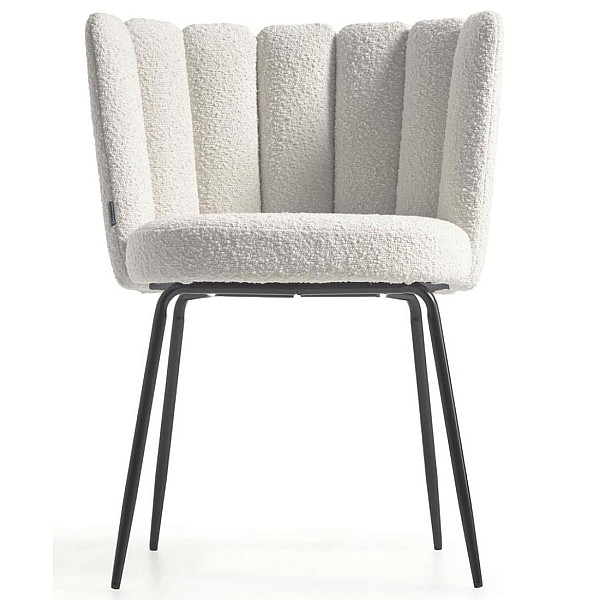 Стул La Forma Aniela CC2025J33 Белый букле-9