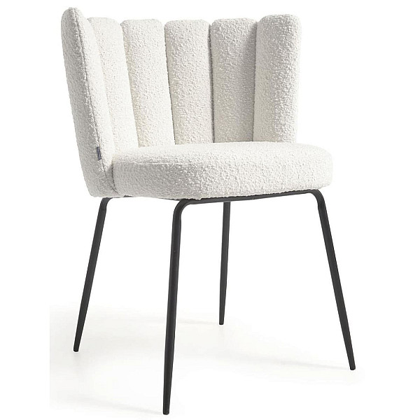 Стул La Forma Aniela CC2025J33 Белый букле-0