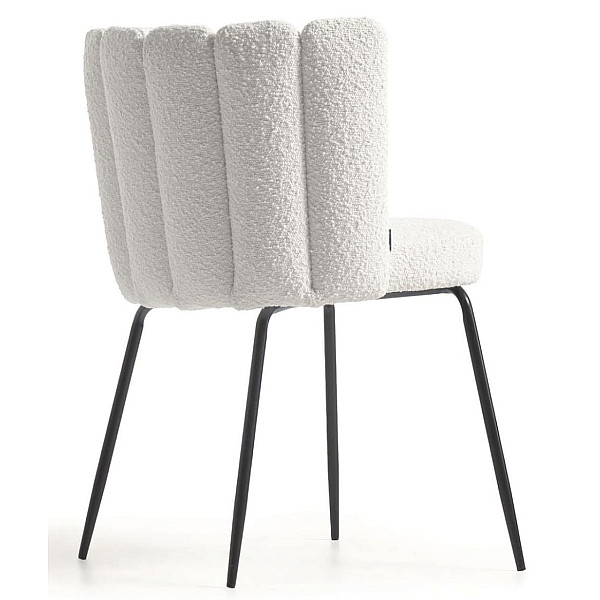 Стул La Forma Aniela CC2025J33 Белый букле-11