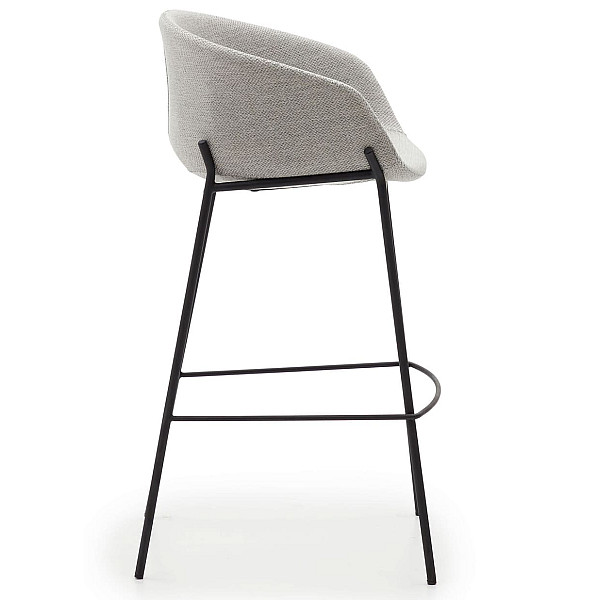 Барный стул La Forma YVETTE CC1081VD14 Серый ткань-2