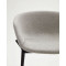 Барний стілець La Forma YVETTE CC1081VD14 Сірий тканина-6-thumb