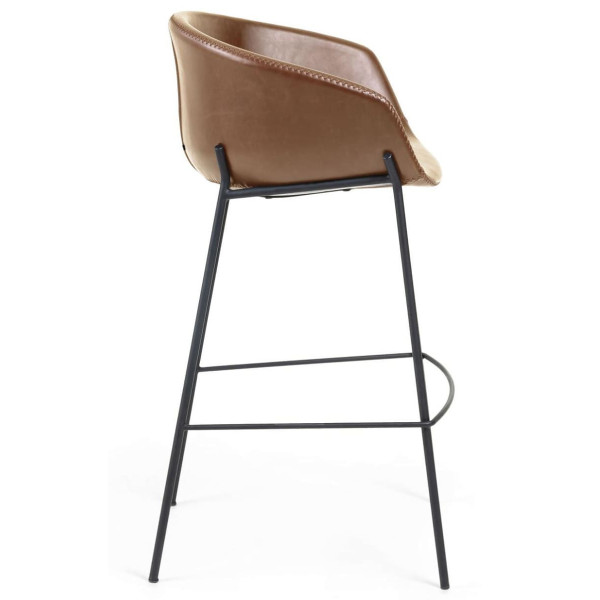 Барный стул La Forma ZADINE CC1081U10 Коричневый экокожа-3