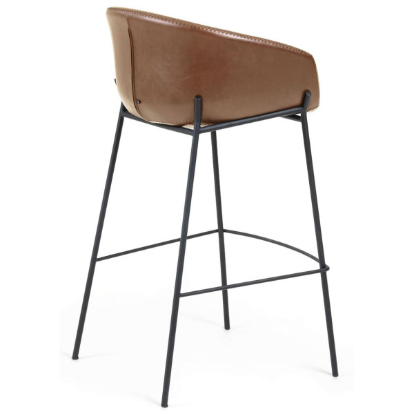 Барный стул La Forma ZADINE CC1081U10 Коричневый экокожа-2