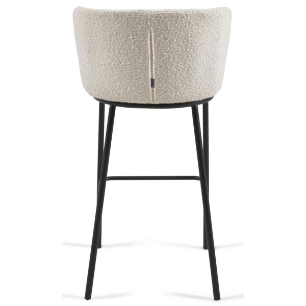 Барний стілець La Forma CISELIA CC3001J33 Білий букле-9