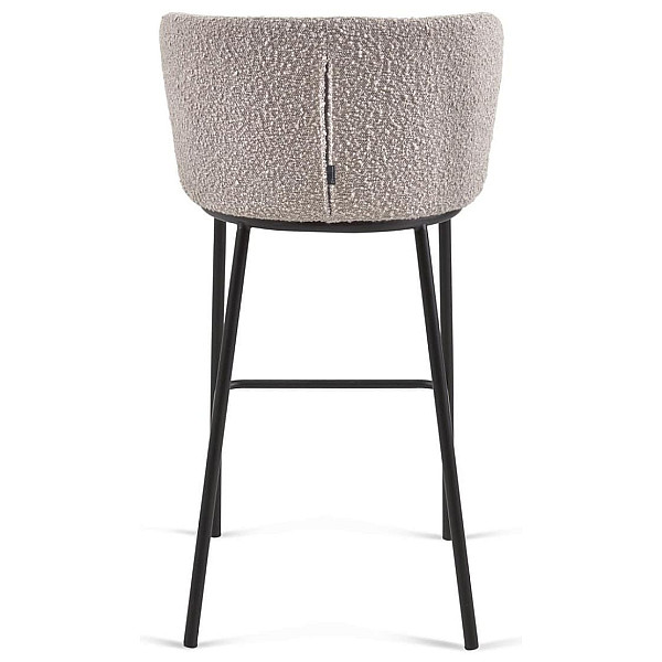 Барний стілець La Forma CISELIA CC3001J14 Сірий букле-9