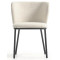 Стул La Forma Ciselia CC3000J33 Белый букле-6-thumb