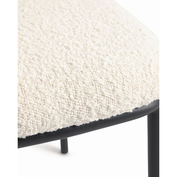 Стул La Forma Ciselia CC3000J33 Белый букле-10