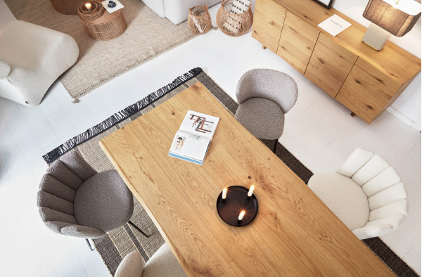 Стілець La Forma Ciselia CC3000J14 Світло-сірий букле-7