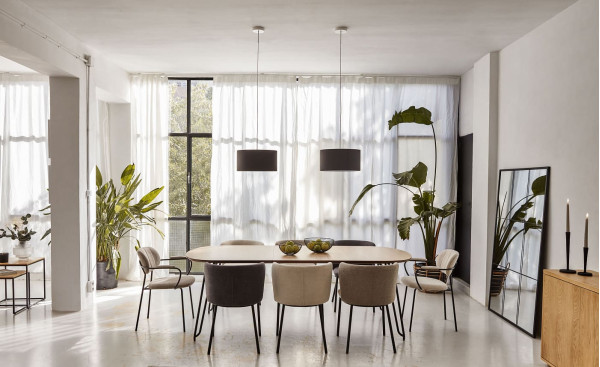 Стул La Forma CISELIA CC3000KY12 Бежевый ткань синель-2