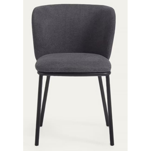 Стул La Forma CISELIA CC3000KY15 Темно-серый ткань синель-8