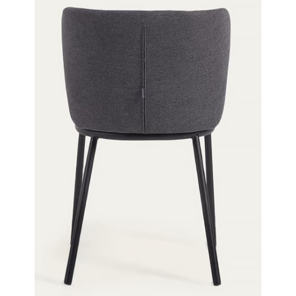 Стул La Forma CISELIA CC3000KY15 Темно-серый ткань синель-11