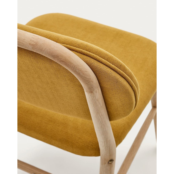 Стілець La Forma HELDA Гірчичний C0100010MY81 тканина синель-9