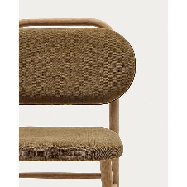 Стілець La Forma HELDA Зелений C0100010MY06 тканина синель-7