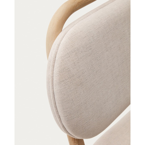 Стілець La Forma HELDA Бежевий C0100010MY12 тканина синель-8