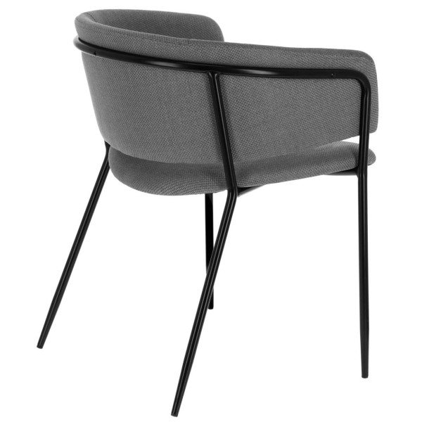 Крісло La Forma KONNIE CC0297VD03 Сірий-5