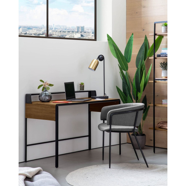 Крісло La Forma KONNIE CC0297VD03 Сірий-3