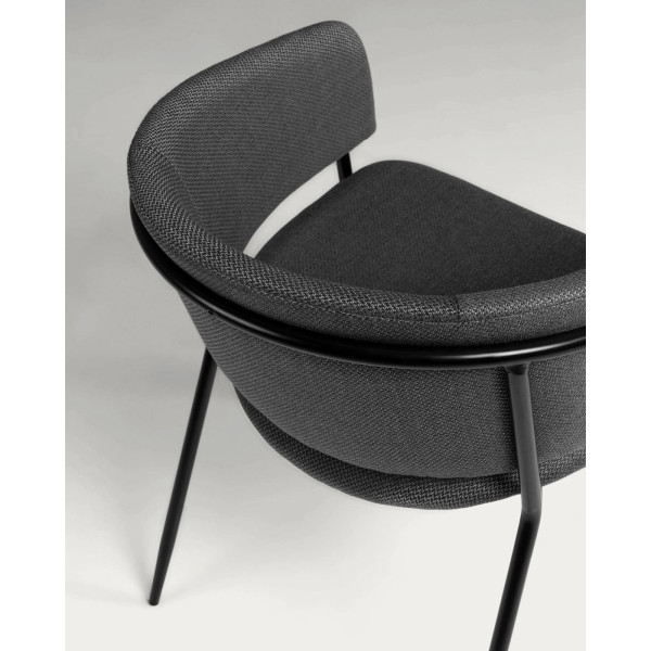 Стілець La Forma KONNIE CC0297VD15 Графіт-9