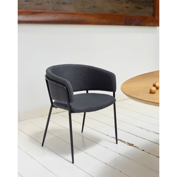 Стілець La Forma KONNIE CC0297VD15 Графіт-2