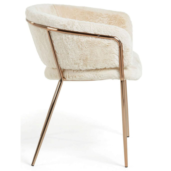 Крісло La Forma KONNIE Білий екомех-5