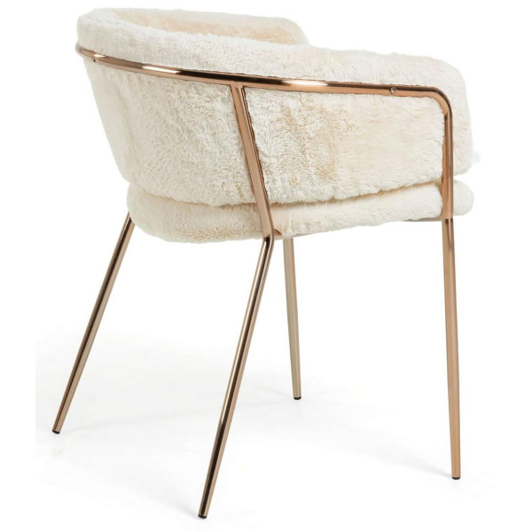 Крісло La Forma KONNIE Білий екомех-6