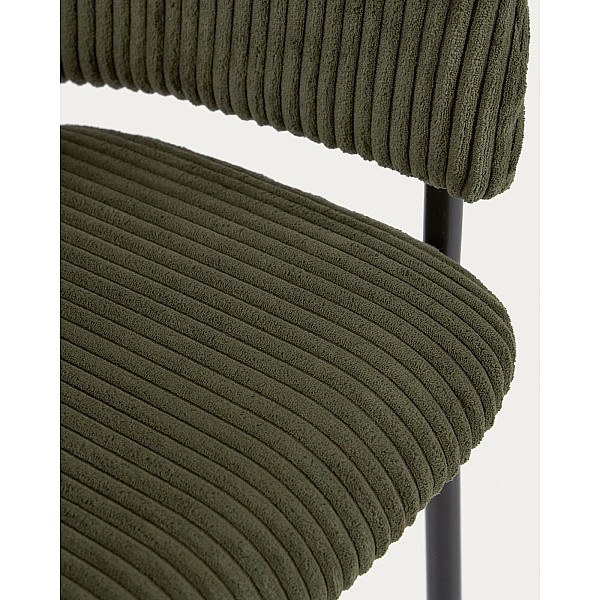 Крісло La Forma KONNIE Зелений вельвет CC0297LN19-7