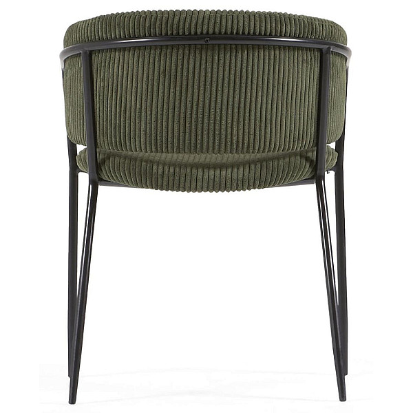 Крісло La Forma KONNIE Зелений вельвет CC0297LN19-6