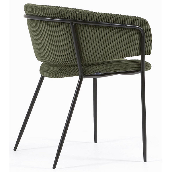 Крісло La Forma KONNIE Зелений вельвет CC0297LN19-5