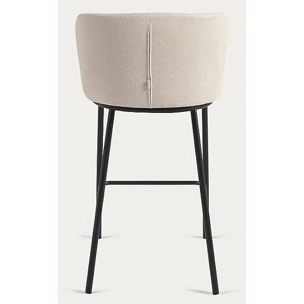 Напівбарний стілець La Forma CISELIA CC3001KY12H Бежевий тканина синель-4