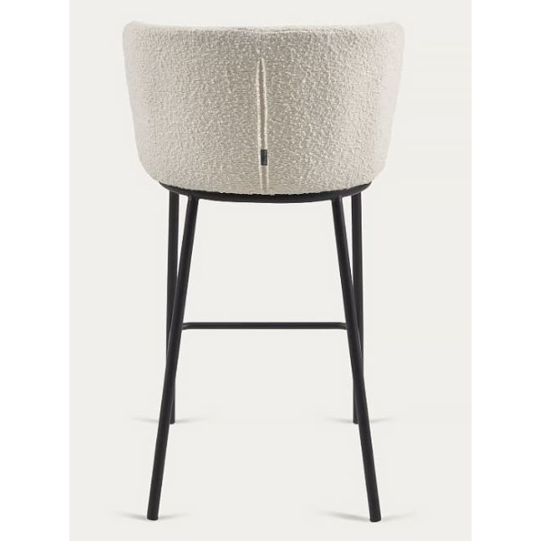 Полубарный стул La Forma CISELIA CC3001J33H Белый букле-9