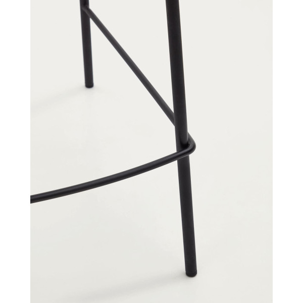 Полубарный стул La Forma YVETTE CC1081VD14H Светло-серый ткань-7