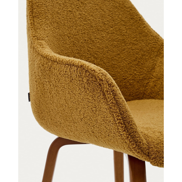 Стілець La Forma ALELI C01000116HI81 Гірчичний букле-7