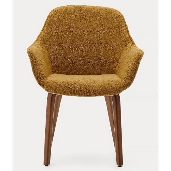 Стілець La Forma ALELI C01000116HI81 Гірчичний букле-2