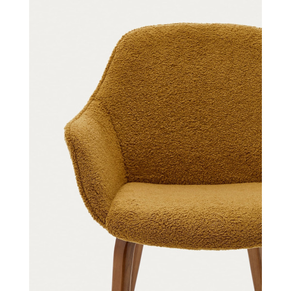 Стілець La Forma ALELI C01000116HI81 Гірчичний букле-8