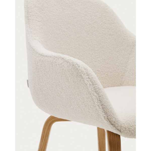 Стул La Forma ALELI C0100008HI39 Белый букле-6