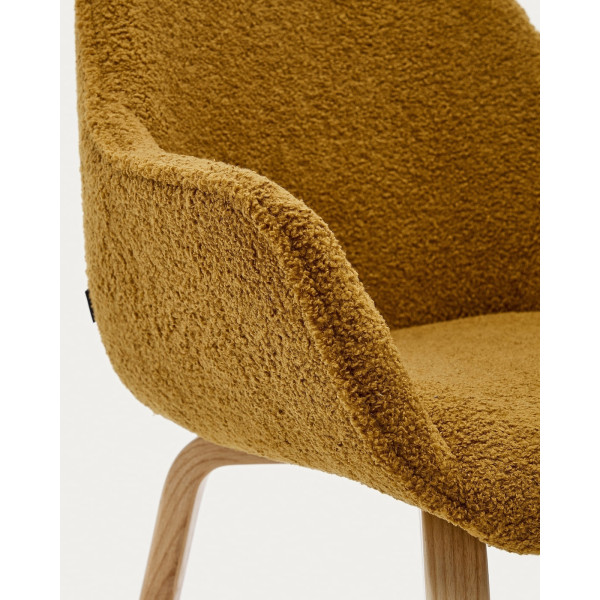 Стул La Forma ALELI C0100008HI81 Горчичный букле-7