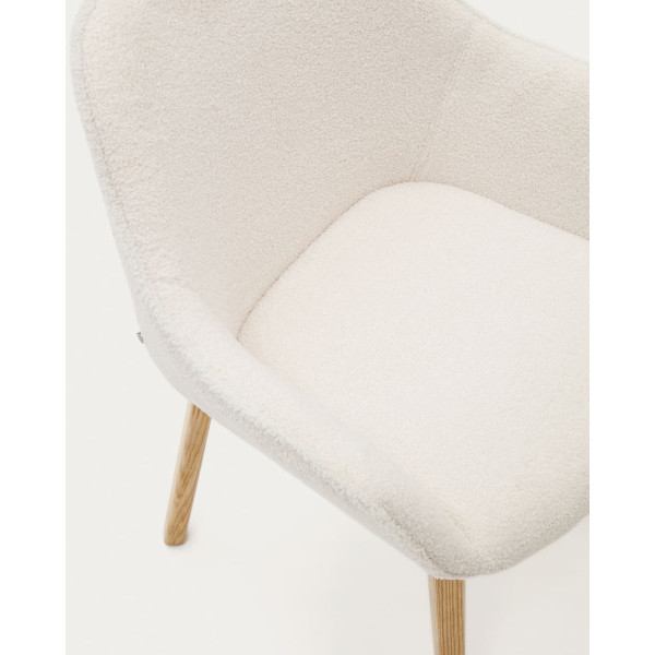 Стул La Forma ALELI C0100008HI39 Белый букле-7