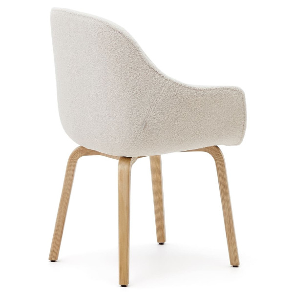 Стул La Forma ALELI C0100008HI39 Белый букле-3