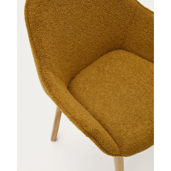 Стул La Forma ALELI C0100008HI81 Горчичный букле-8