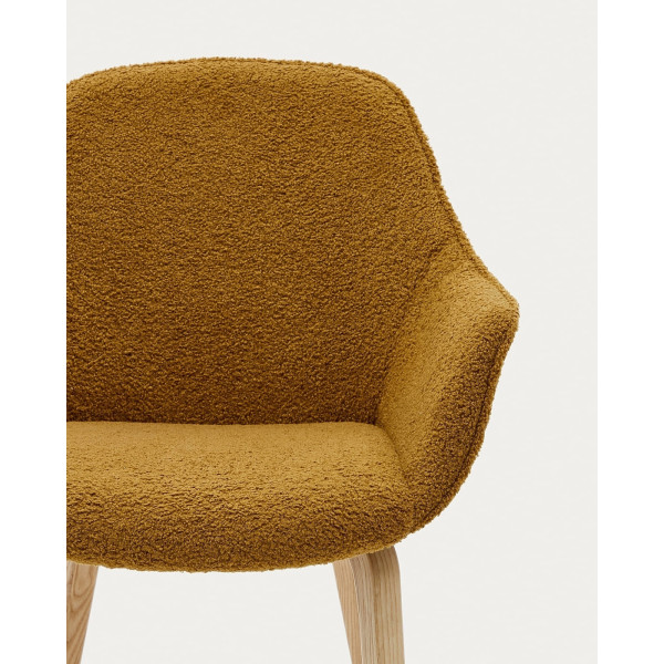 Стул La Forma ALELI C0100008HI81 Горчичный букле-6