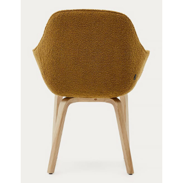 Стул La Forma ALELI C0100008HI81 Горчичный букле-5