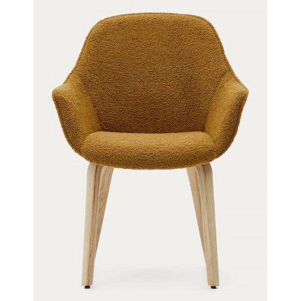Стул La Forma ALELI C0100008HI81 Горчичный букле-2