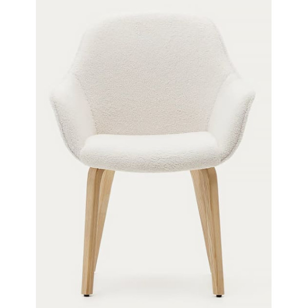 Стул La Forma ALELI C0100008HI39 Белый букле-1