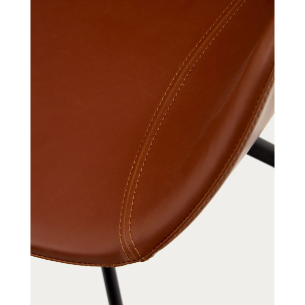 Стул поворотный La Forma TISSIANA C0200007PP10 Коричневый экокожа-6