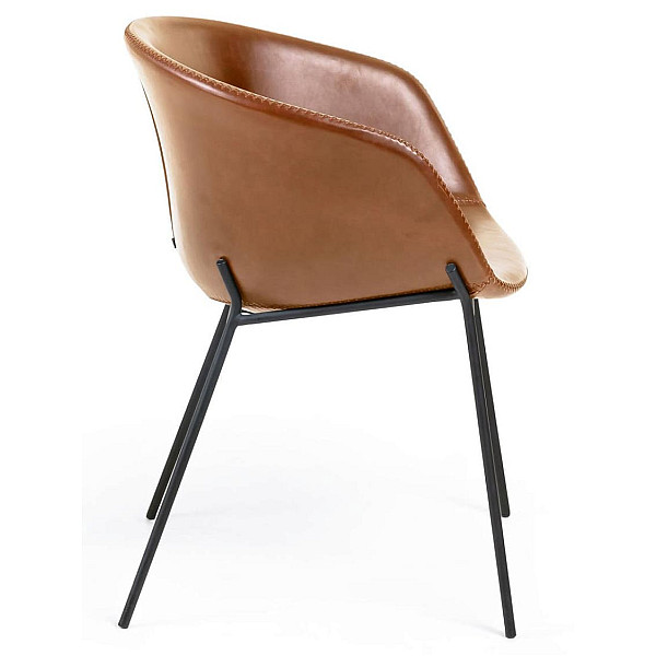 Стілець La Forma ZADINE CC1084U10 Коричневий екошкіра-5