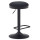 Барный стул La Forma ZAIB C0600009SO01 Черный ткань синель