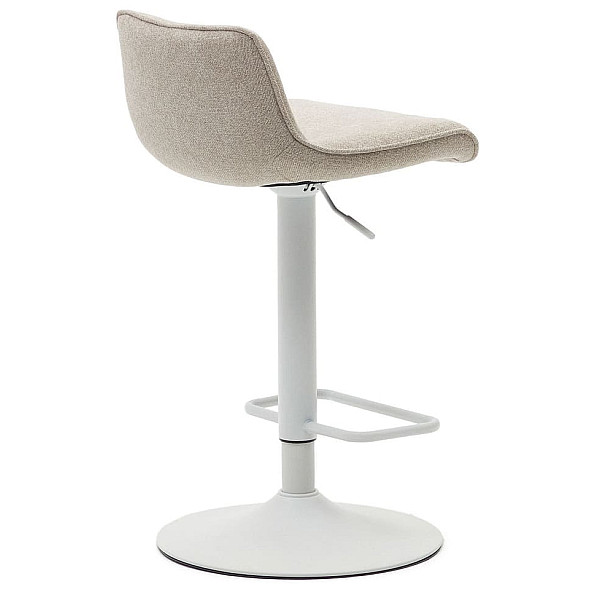 Барний стілець La Forma ZENDA C0600013SO11 Бежевий тканина синель-6
