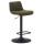 Барный стул La Forma ZENDA C0600012SO06 Темно-зеленый ткань синель