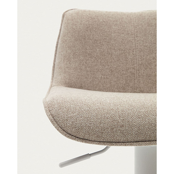 Барний стілець La Forma ZENDA C0600013SO11 Бежевий тканина синель-7