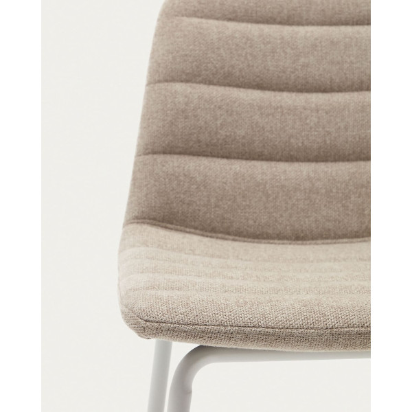 Напівбарний стілець La Forma Zunilda C0600038SO11 Бежевий тканина синель-7